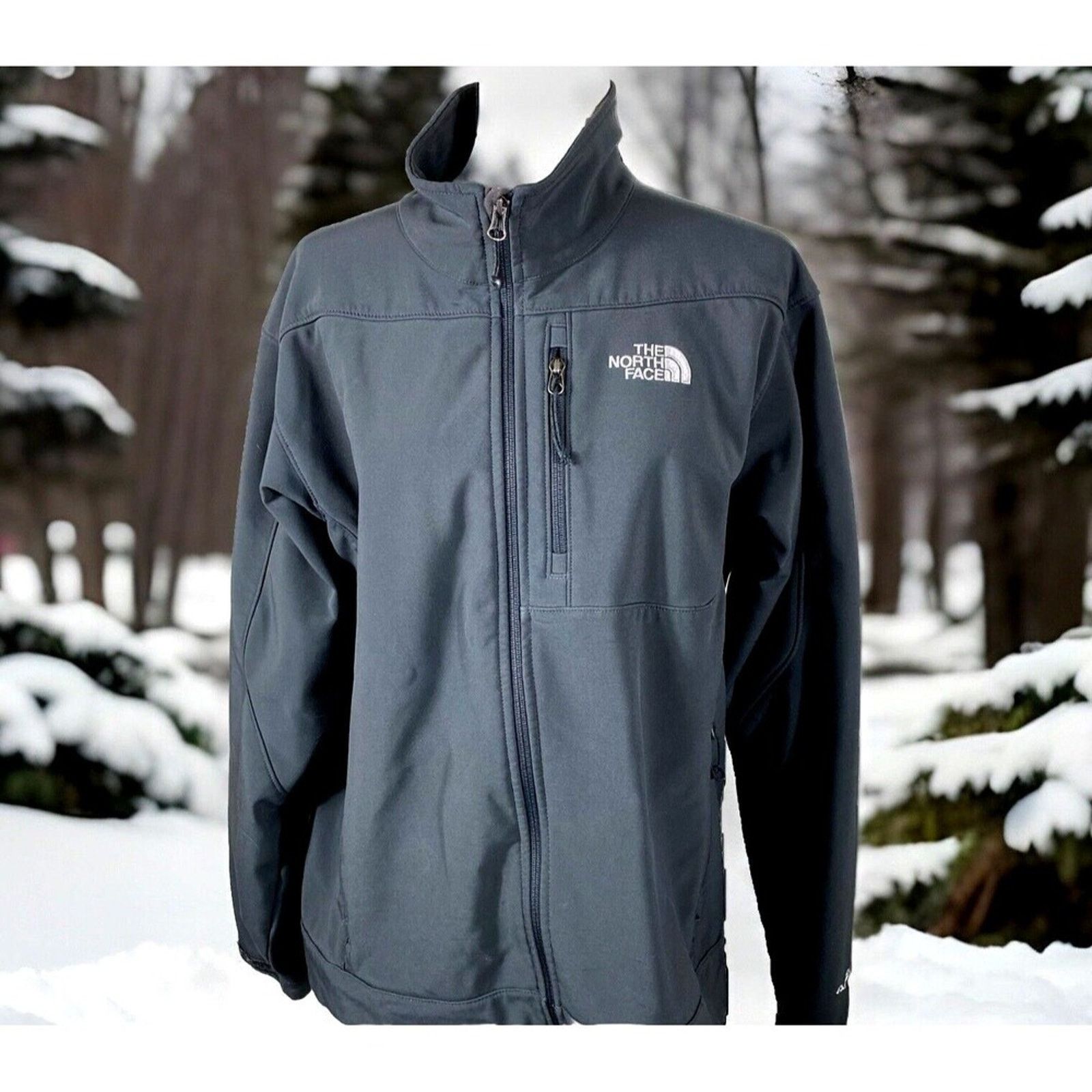 The North Face The North Face APEX GRAY Softshell Jacket Black- Size L AL5C Size US L / EU 52-54 / 3 - 1 Thumbnail