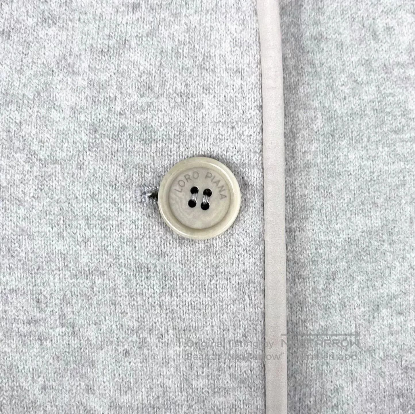 Loro Piana Loro Piana Light Gray Cashmere Leather Vest. Size US S / EU 44-46 / 1 - 5 Thumbnail