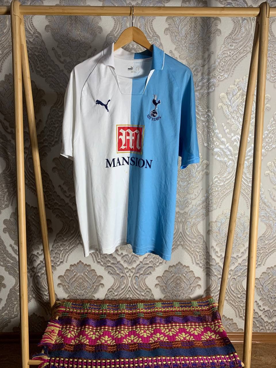 Puma Vintage Puma FC Tottenham Hotspur England Soccer Jersey 90s Size US XXL / EU 58 / 5 - 1 Thumbnail