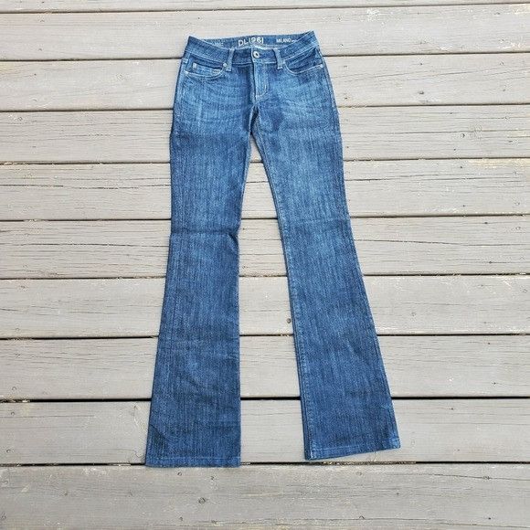DL1961 DL1961 Milano Boot 1470 Low Rise y2k Medium Wash 4 Way Stret Size 25" / US 0 / IT 36 - 3 Thumbnail