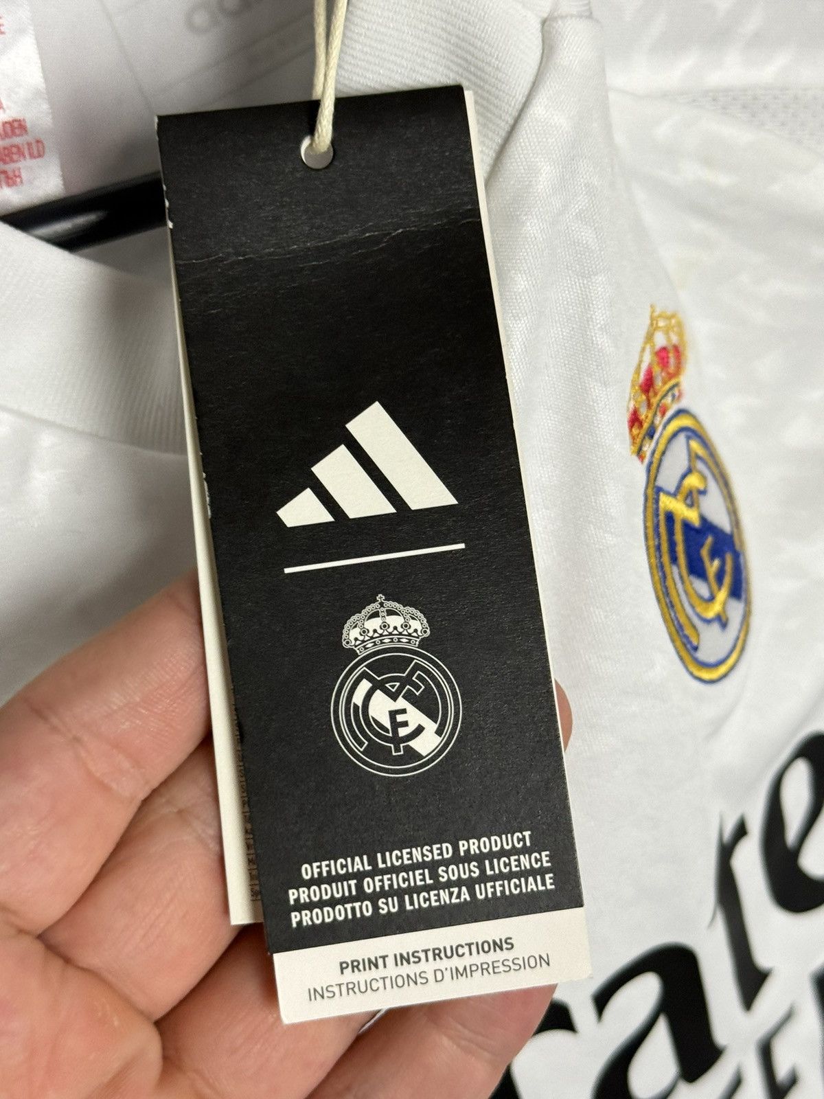 Adidas KIDS Real Madrid 24/25 Home Mbappe Football Jersey T-Shirt Size US XS / EU 42 / 0 - 10 Thumbnail