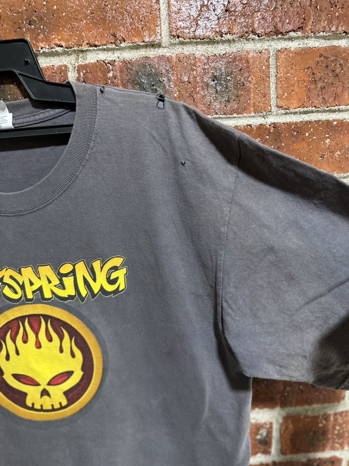 Band Tees Thrashed Vintage The Offsping Sun Faded Tee Size US L / EU 52-54 / 3 - 5 Thumbnail