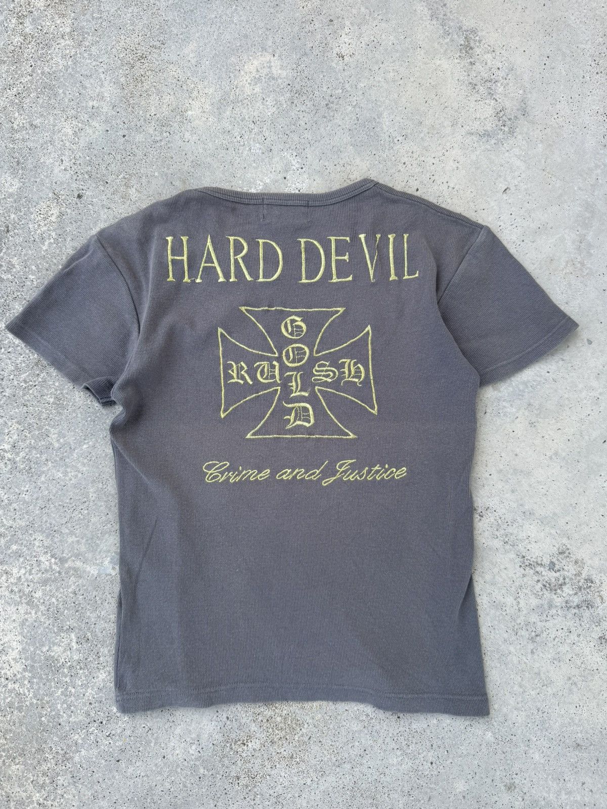 If Six Was Nine Hard Devil Cross Seditionaries Gothic Tees Size XXS / US 00 / IT 34 - 3 Thumbnail
