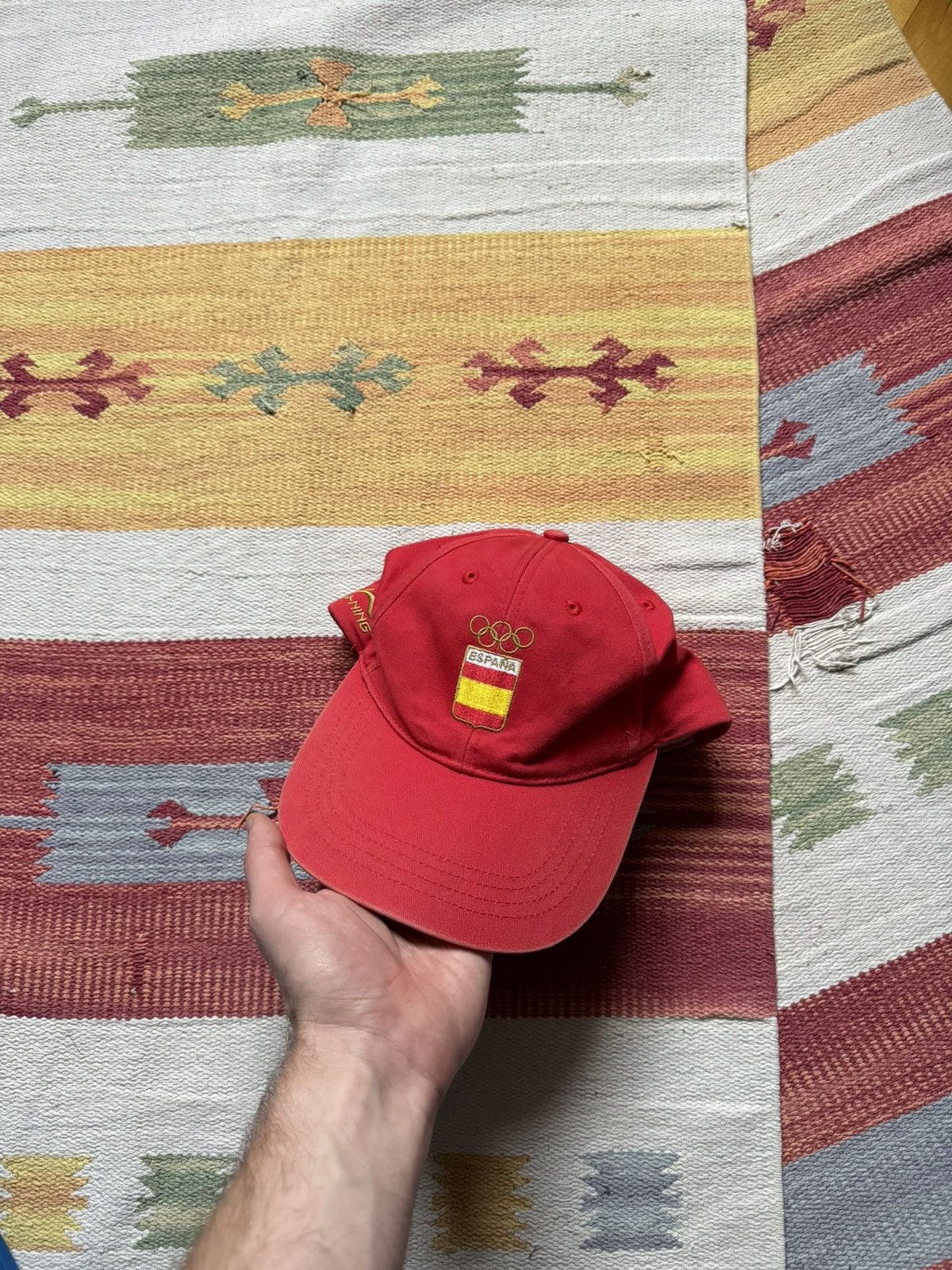 USA Olympics Vintage 00’s Spain y2k Olympic Team Red Hat Size ONE SIZE - 3 Thumbnail