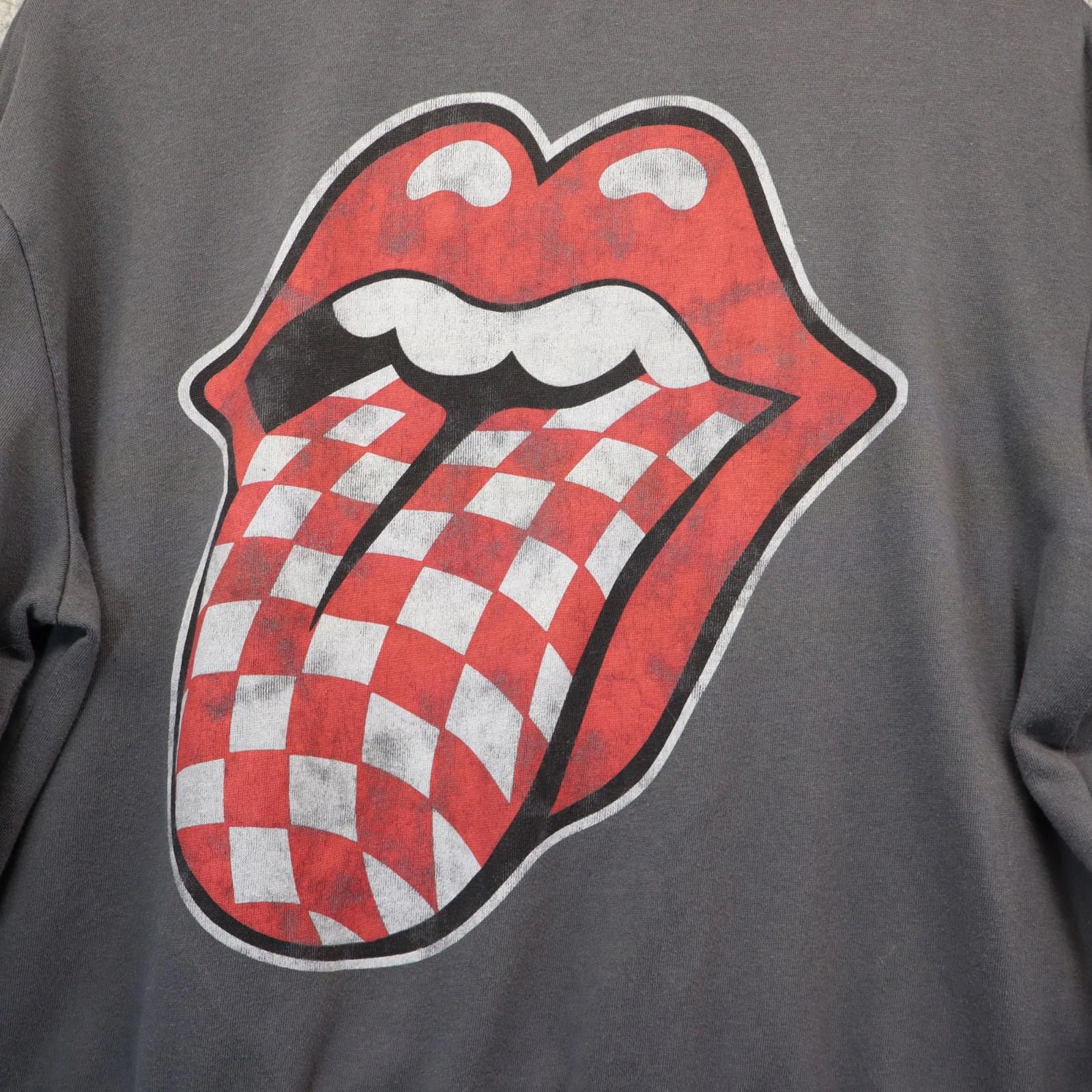 The Rolling Stones Rolling Stones Sweatshirt WomensXL Gray Band 1/4 Zip Size XL / US 12-14 / IT 48-50 - 1 Thumbnail