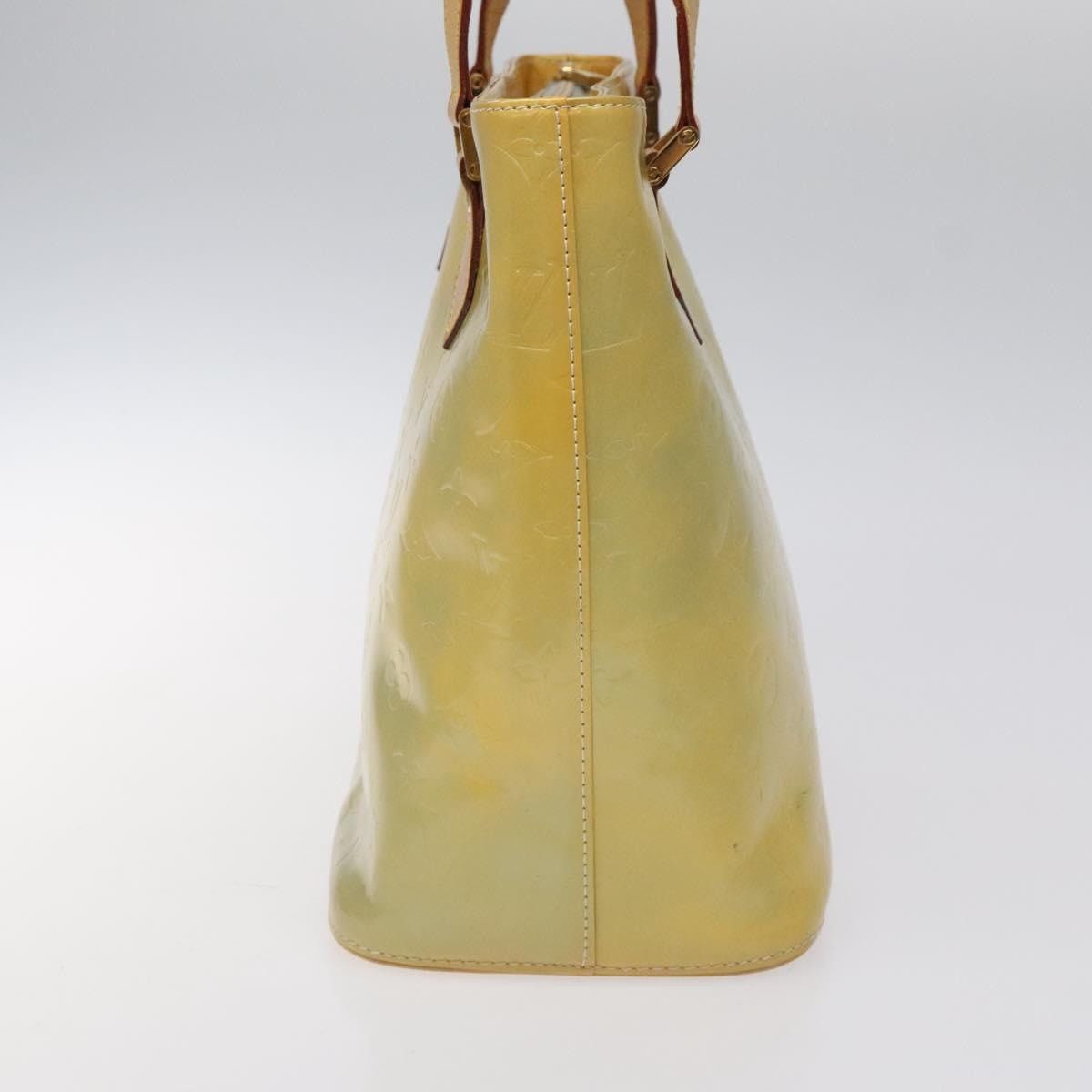 Louis Vuitton LOUIS VUITTON Monogram Vernis Houston Hand Bag Gris M91053 Size ONE SIZE - 4 Thumbnail