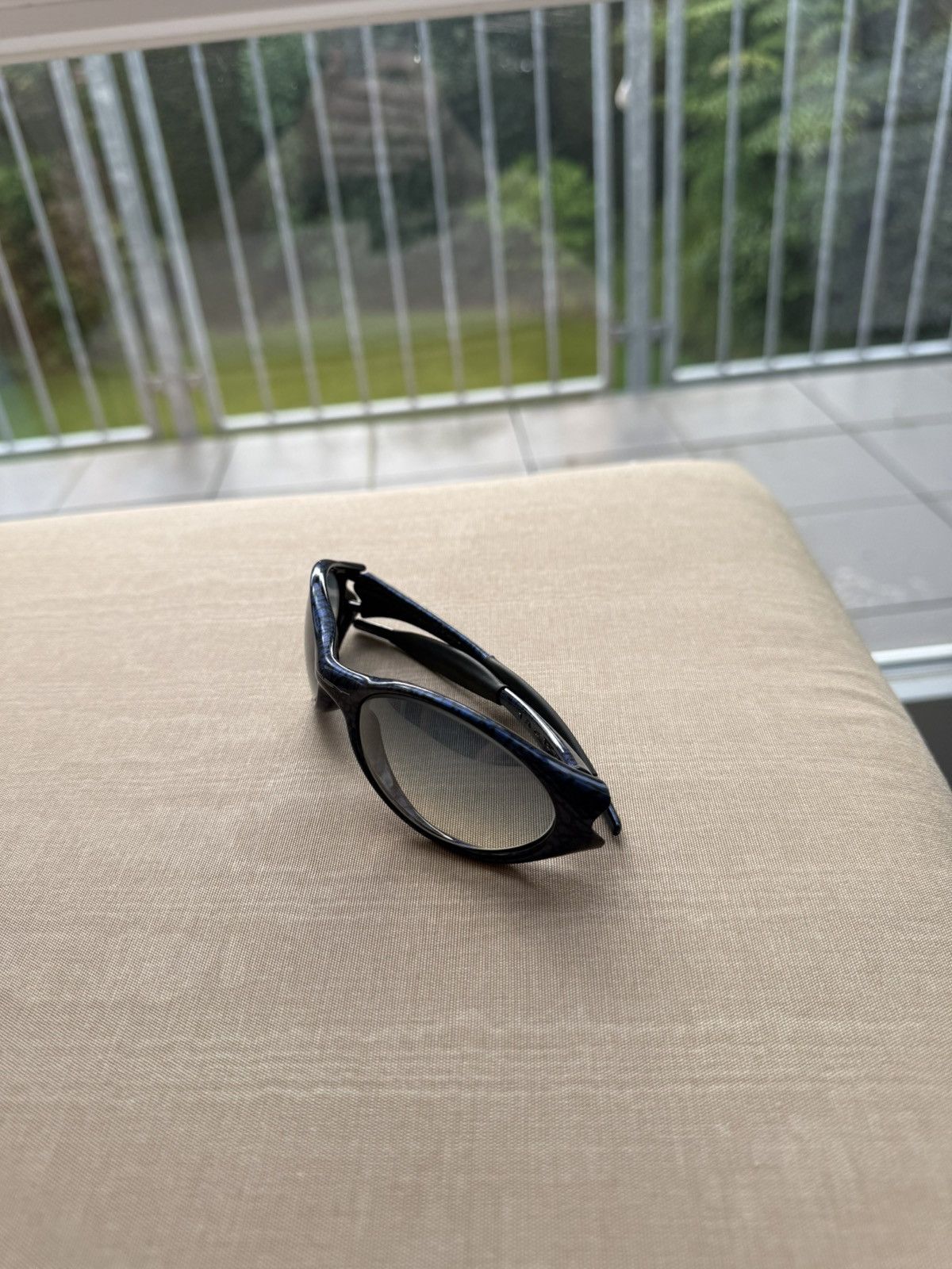 Oakley Vintage Oakley Jacket Sunglasses Y2K USA Size ONE SIZE - 8 Thumbnail