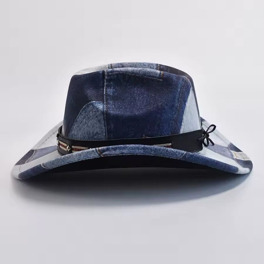 Other Cowboy Retro Western Style Hombre Panama Hat Size ONE SIZE - 4 Thumbnail