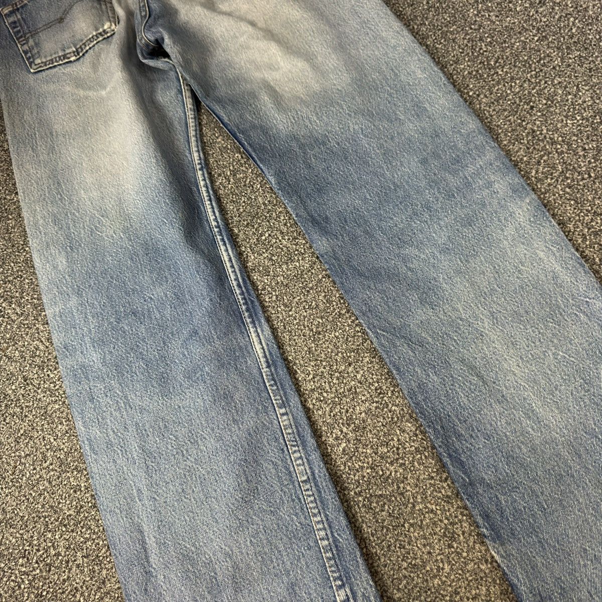 Levi's Vintage Clothing Vintage Levis 501 Acid Washed Faded Aging Denim Made in Usa Size US 33 - 11 Thumbnail