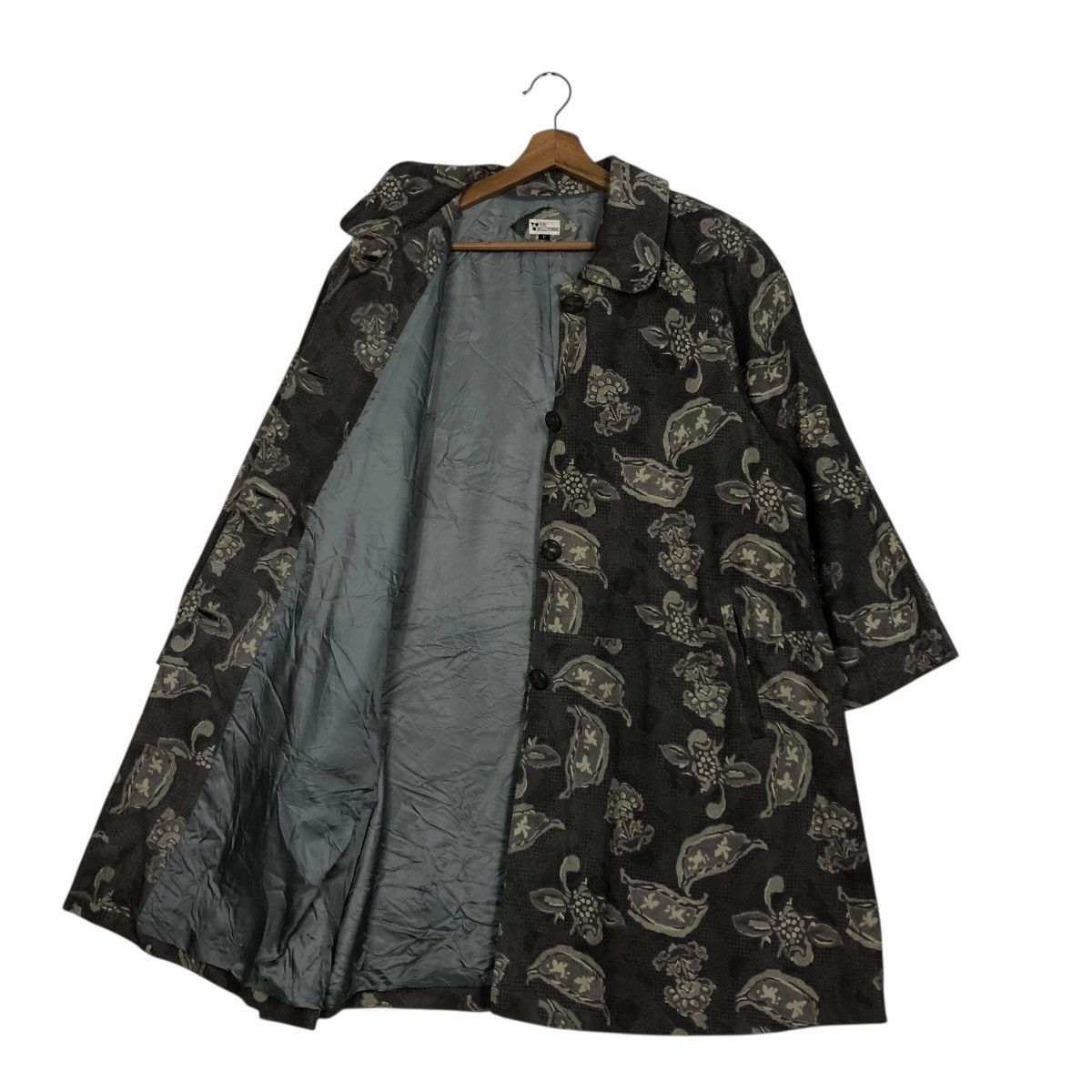 Japanese Brand 🔥VINTAGE LONG JACKET OVERPRINT YUKI BELLE ISSEY MIYAKE Size M / US 6-8 / IT 42-44 - 14 Thumbnail