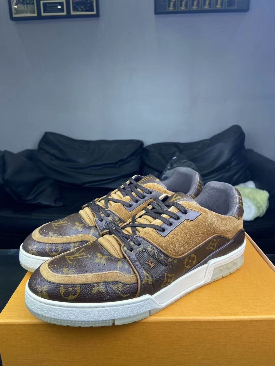 Louis Vuitton Louis Vuitton Training Lowtop Sneakers 10.5 Men Size US 10.5 / EU 43-44 - 1 Thumbnail
