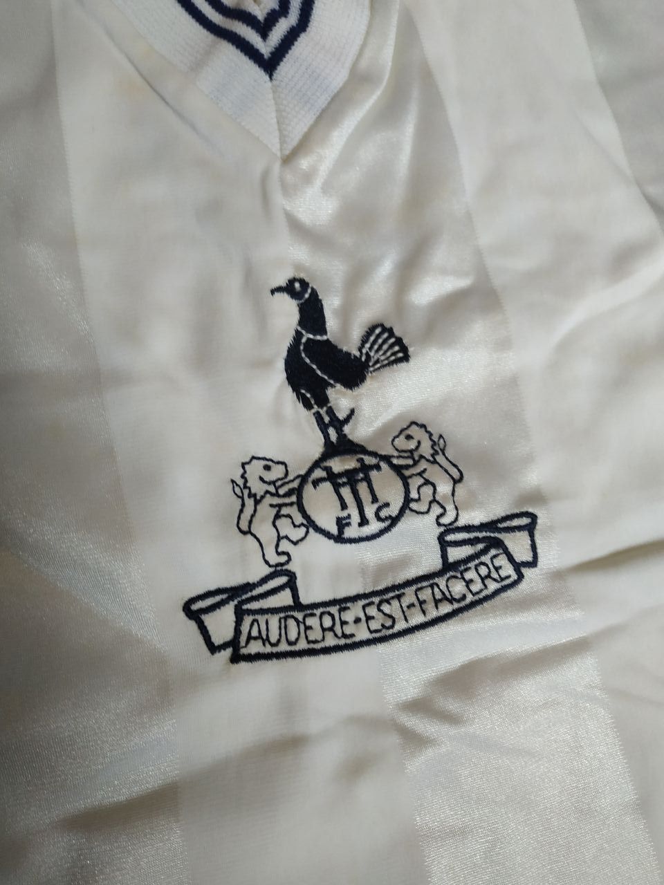 Le Coq Sportif Archive 1983-85 Tottenham Hotspur Home Jersey Le Coq Sportif Size US M / EU 48-50 / 2 - 5 Thumbnail