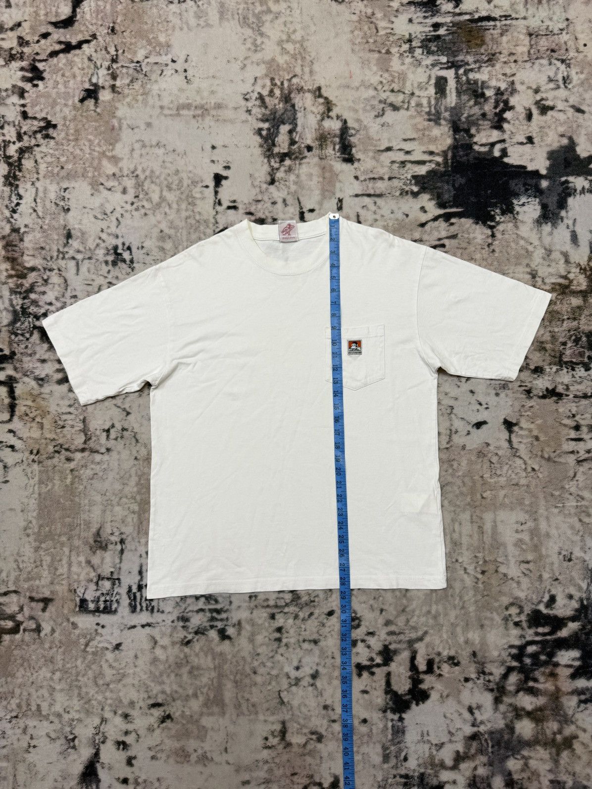 Ben Davis × Vintage Vintage Ben Davis Pocket Tshirt Size US L / EU 52-54 / 3 - 14 Thumbnail