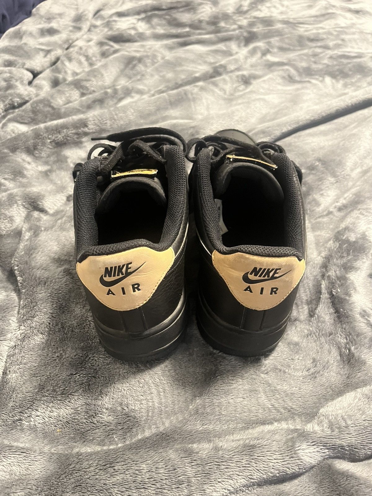 Nike Black AF1 Size US 10 / EU 43 - 2 Thumbnail