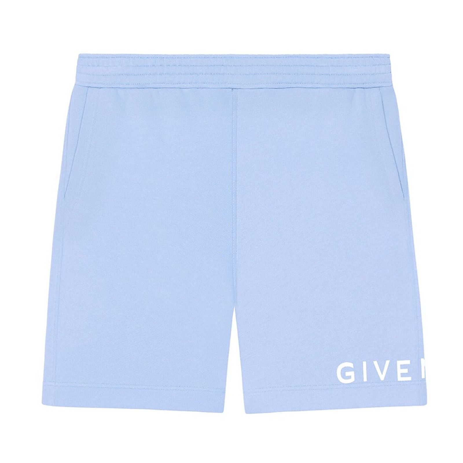 image of Givenchy Boxy Sweatshorts Pale Blue, Men's (Size 34)