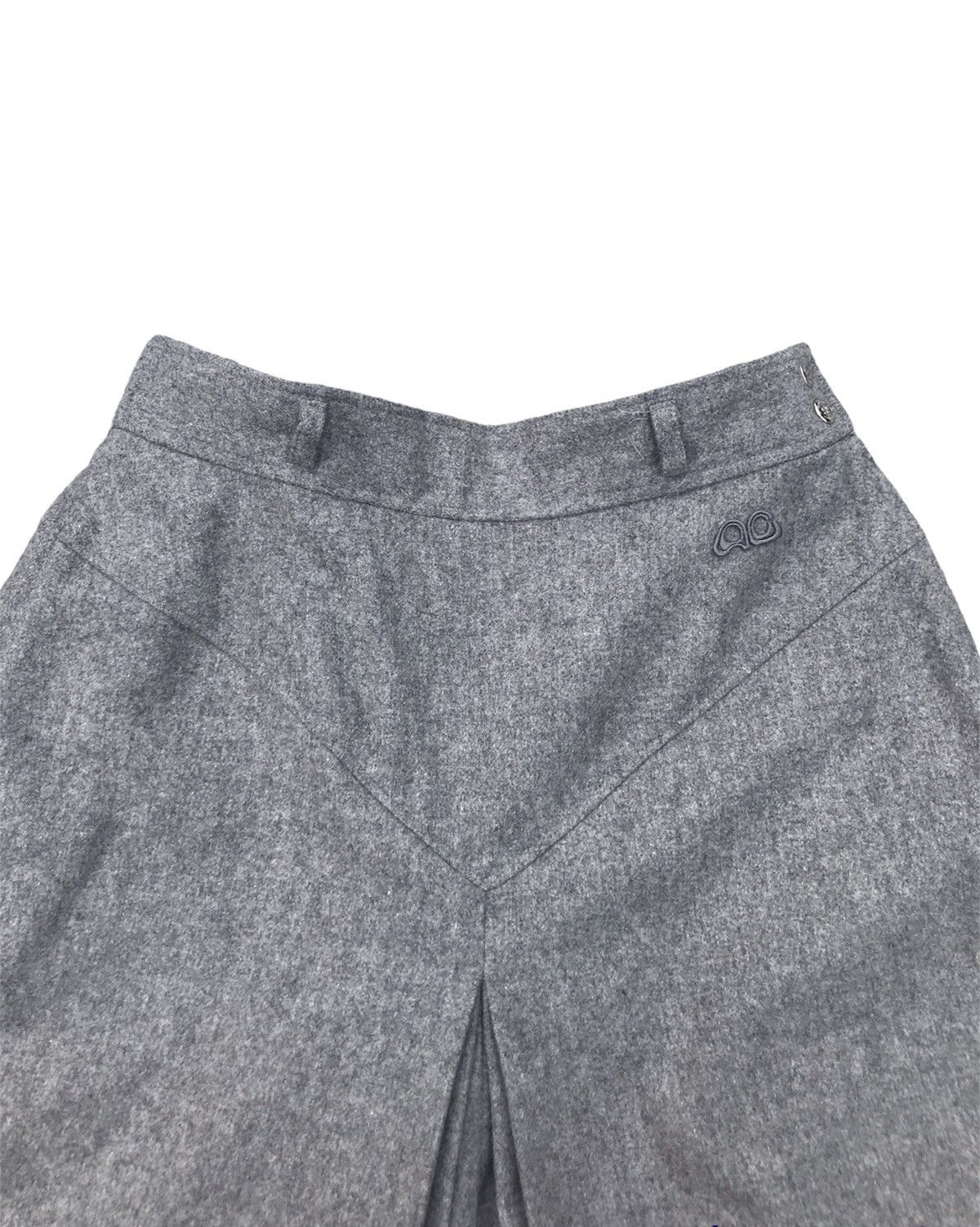 Courreges Vintage Courreges Sport Futur Wool Skort Size 25" / US 0 / IT 36 - 4 Thumbnail