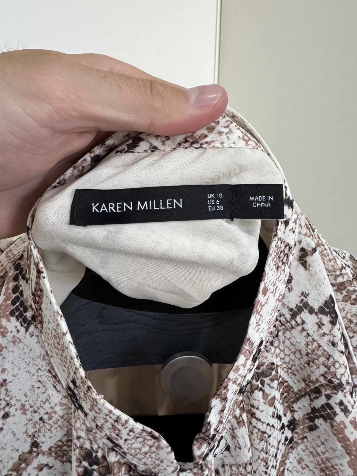 Karen Millen Vintage Karen Millen Snake Dress Size S / US 4 / IT 40 - 5 Thumbnail