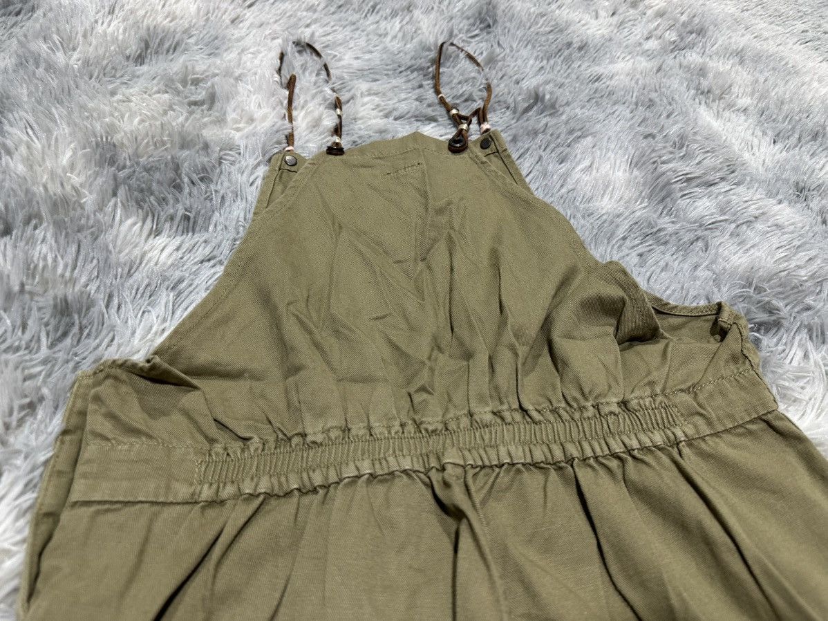 Kapital 🔥Vintage Kapital Overalls Leather Laces Pants Wide Leg Size US 32 / EU 48 - 17 Thumbnail