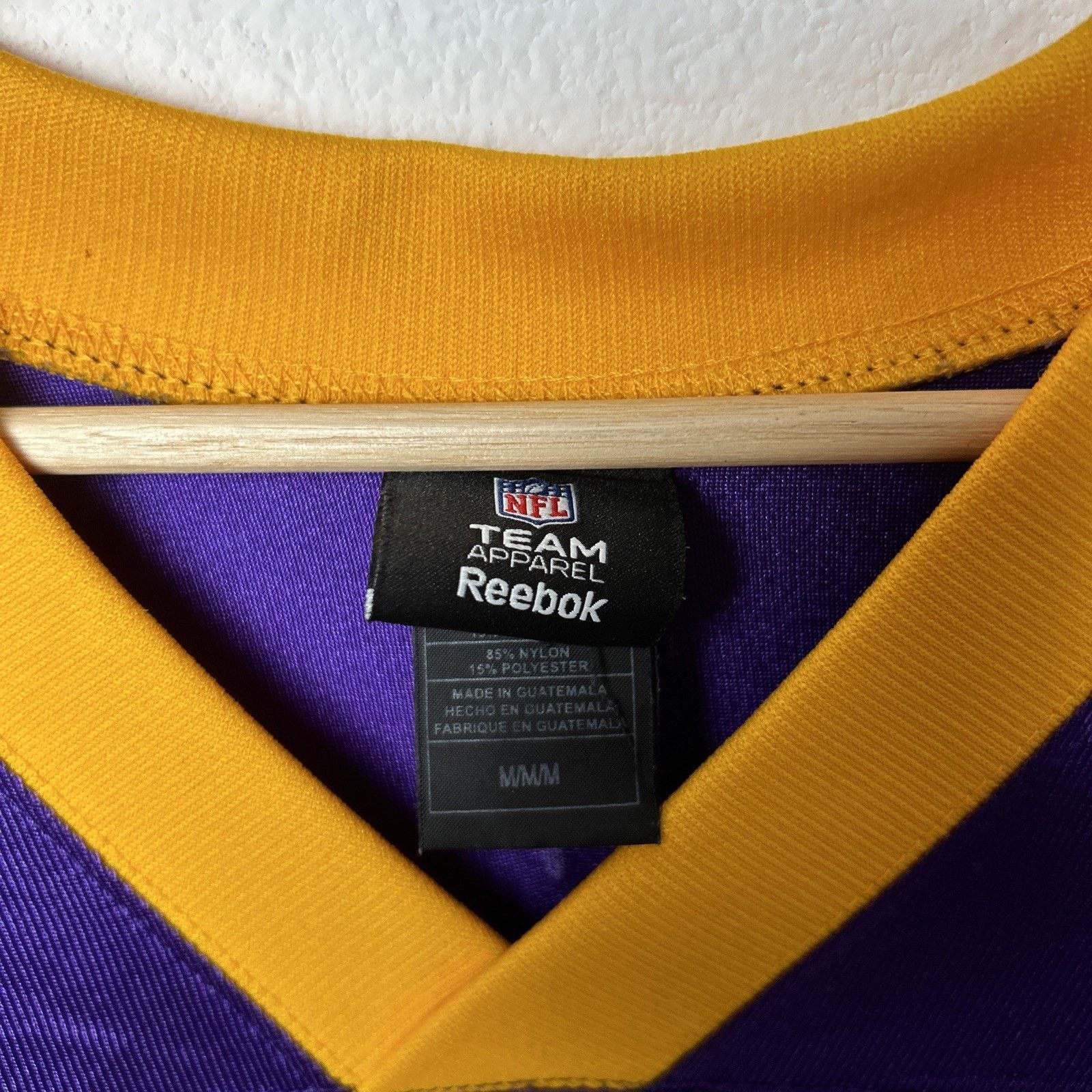 Reebok Minnesota Vikings #28 Peterson Purple Reebok NFL Jersey M Size US M / EU 48-50 / 2 - 3 Thumbnail