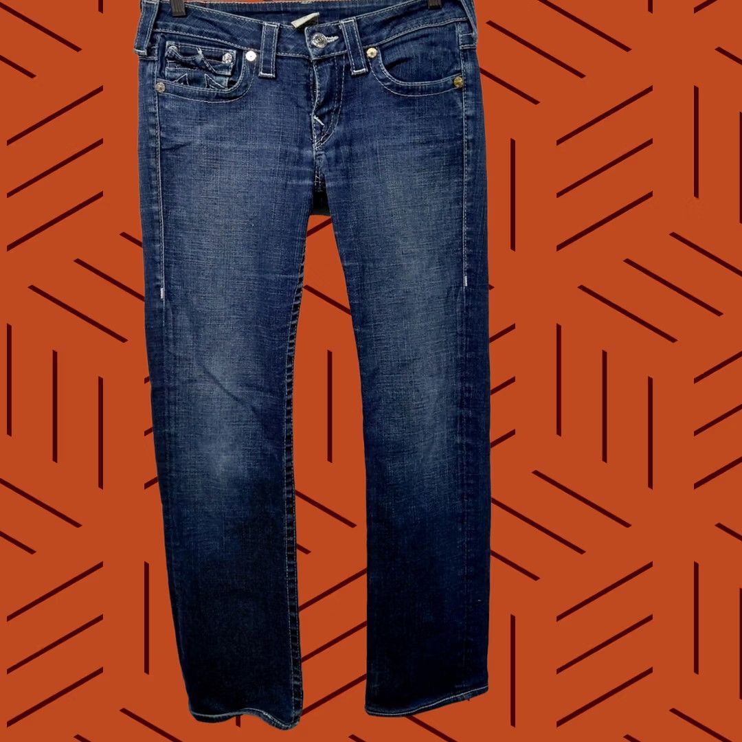 True Religion True Religion Jeans Womens 6 Blue Brand Denim Regular Women Size Size 28" / US 6 / IT 42 - 1 Thumbnail