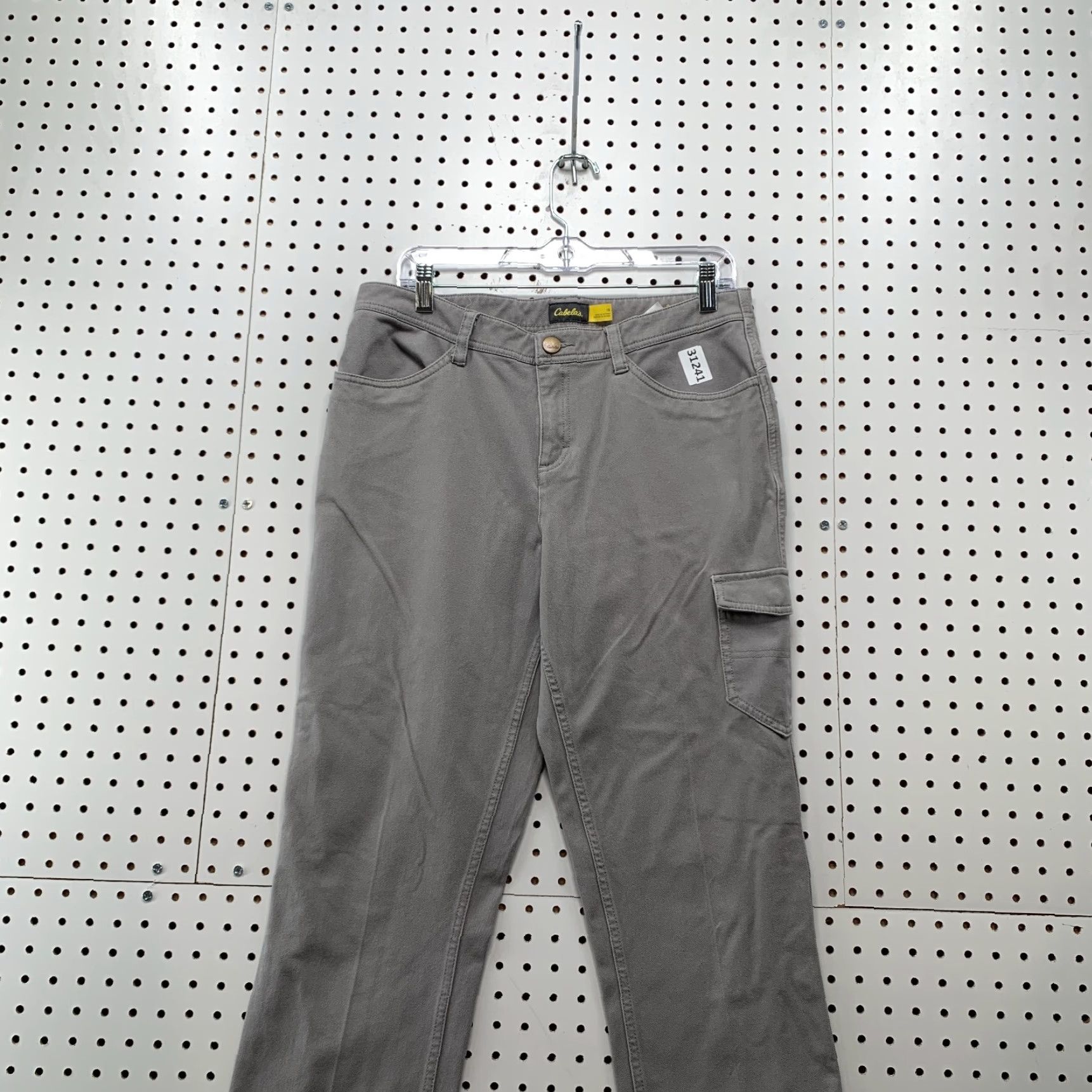 Vintage VINTAGE Cabela's Cargo Canvas Carpenter Pants Womens Size 10 Gray 32x31 Workwear Size 32" / US 10 / IT 46 - 2 Thumbnail
