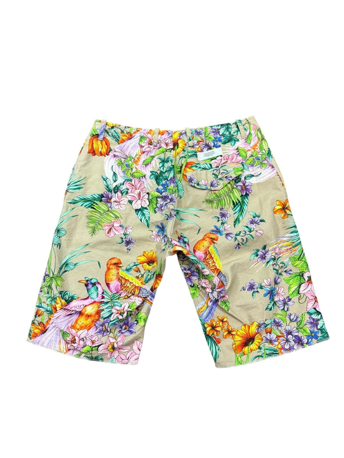 Handmade THE EDITOR FLORAL SHORT PANT Size US 31 - 4 Thumbnail