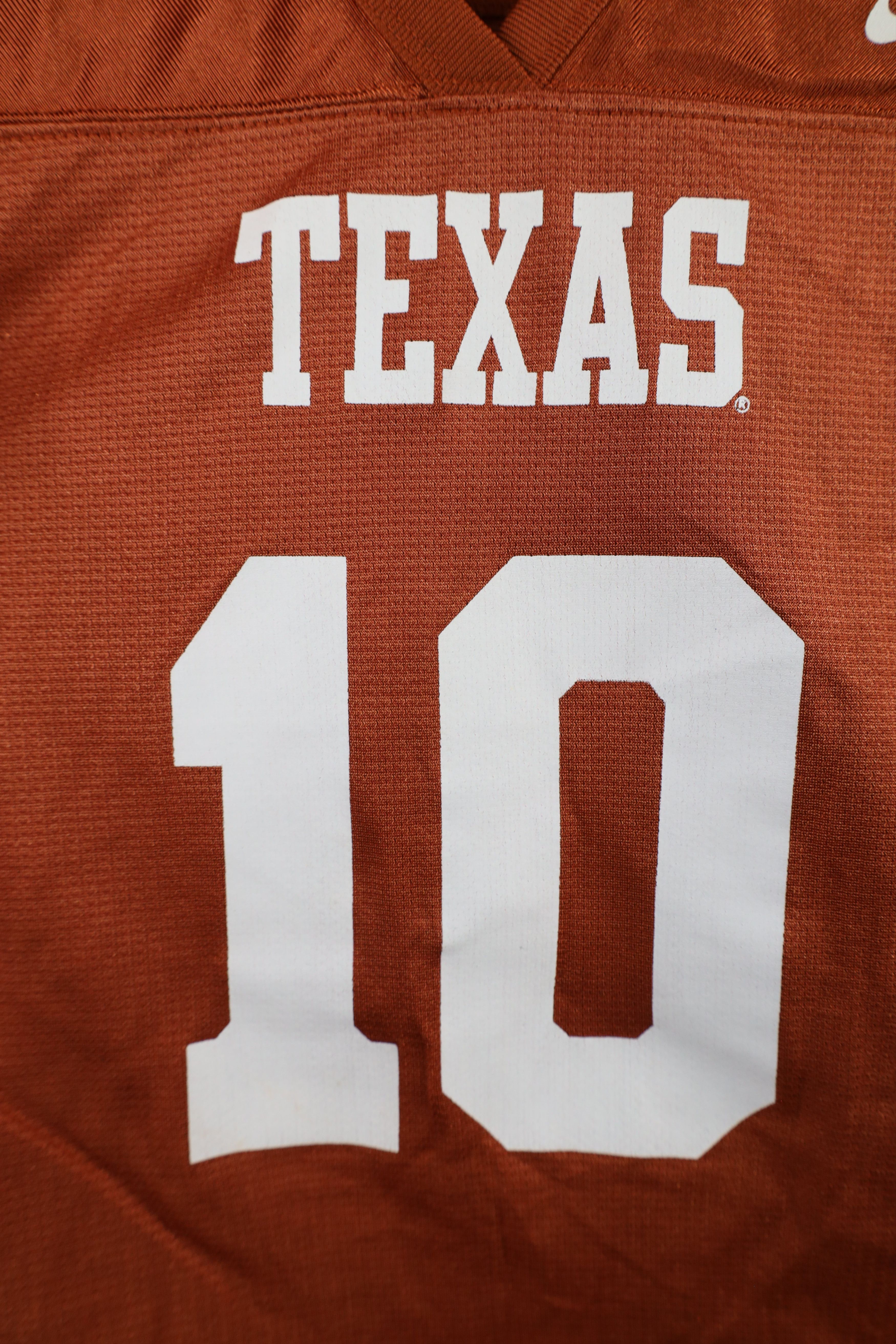 Nike × Vintage Vintage Y2K Nike University of Texas Football Jersey #10 Size L / US 10 / IT 46 - 8 Thumbnail