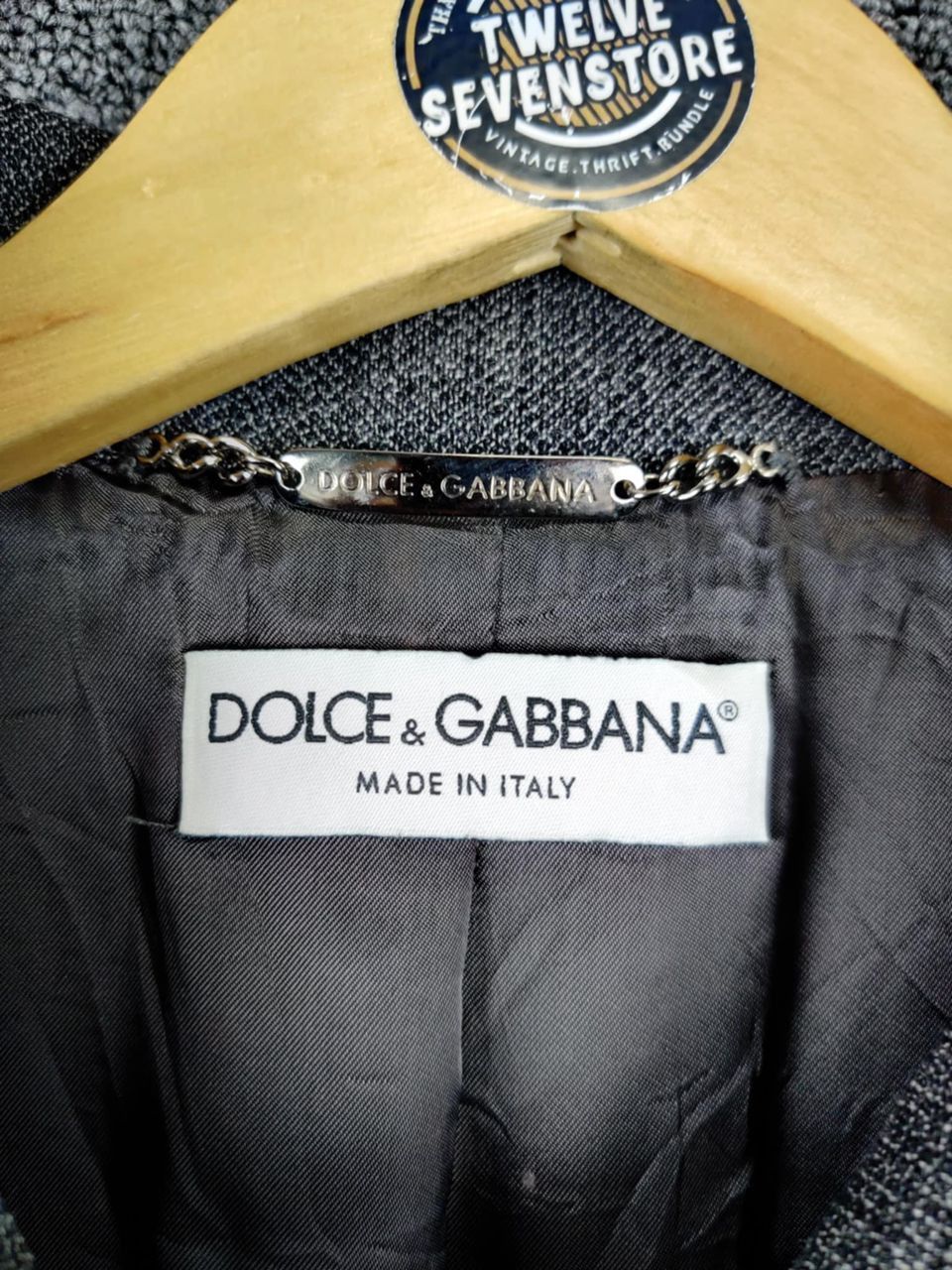 Dolce & Gabbana Vintage Dolce & Gabbana Single Breasted Wool Coat Size US M / EU 48-50 / 2 - 9 Thumbnail