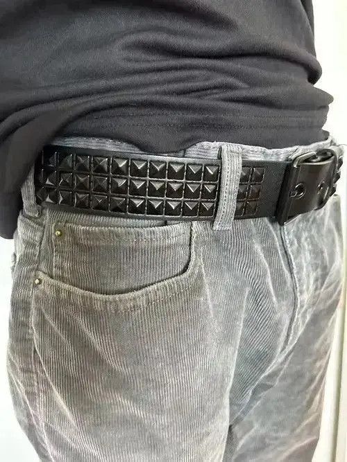 Other Pyramid Studded Belt (black) Size ONE SIZE - 2 Thumbnail
