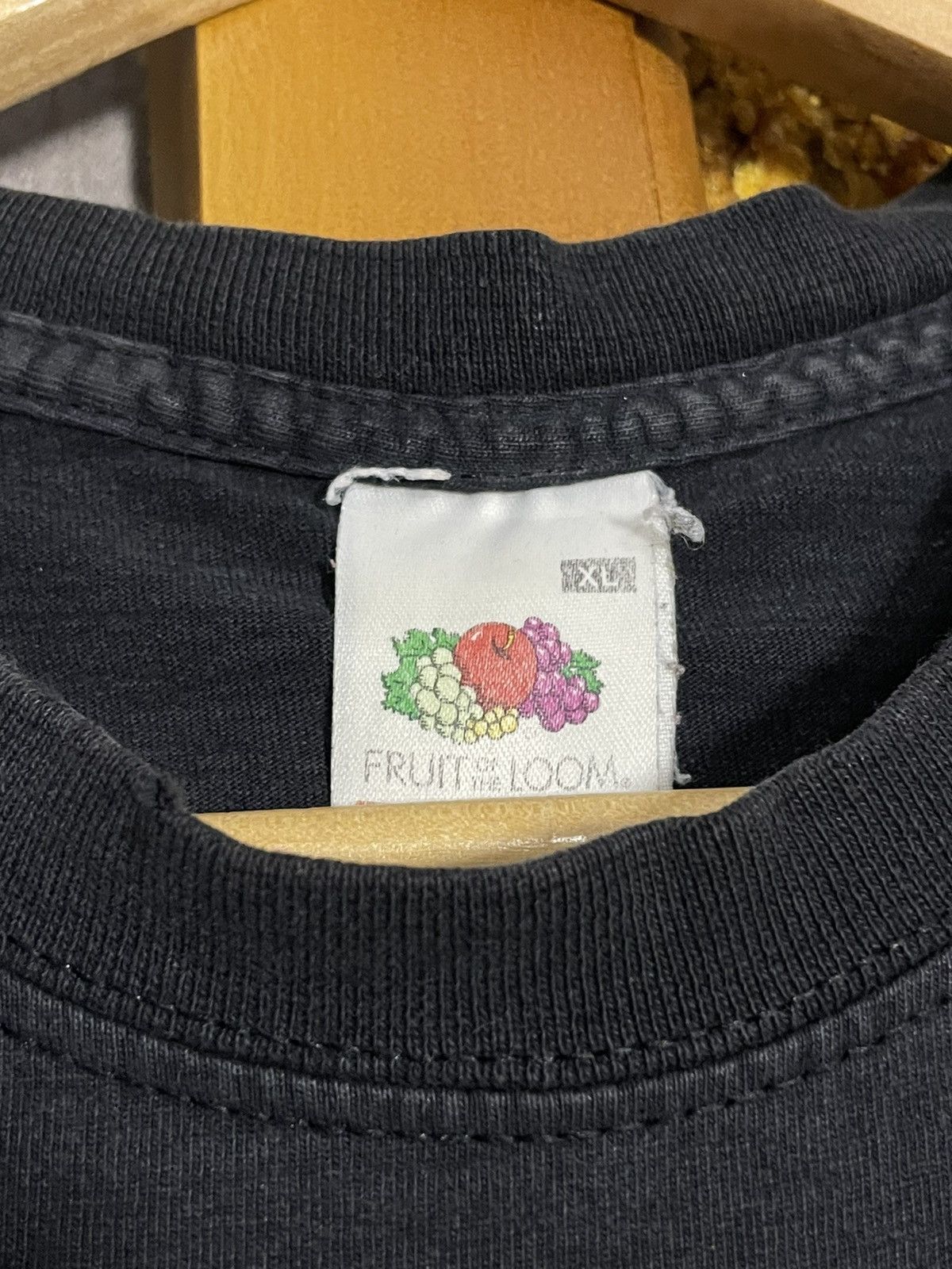 Fruit Of The Loom Crazy Vintage Pornstar Black Jack Nutter Sexy Girl Skull Tee Size US XL / EU 56 / 4 - 7 Thumbnail