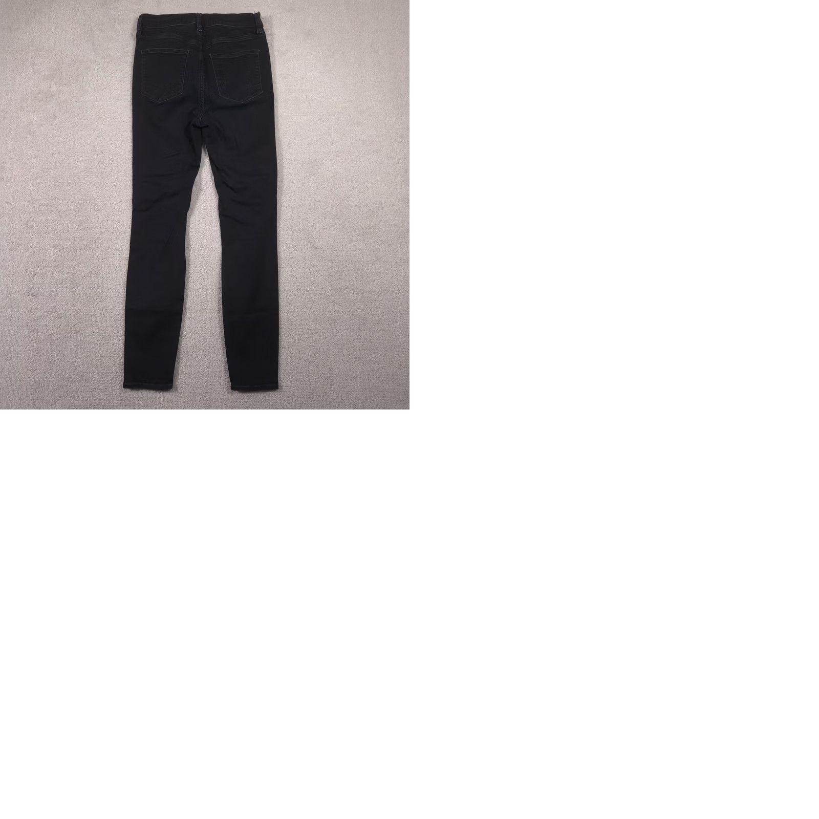 J.Crew J.CREW Jeans Womens 28 Black Charcoal Wash Mid Rise Skinny Slim Denim Jeans Size 28" / US 6 / IT 42 - 9 Thumbnail