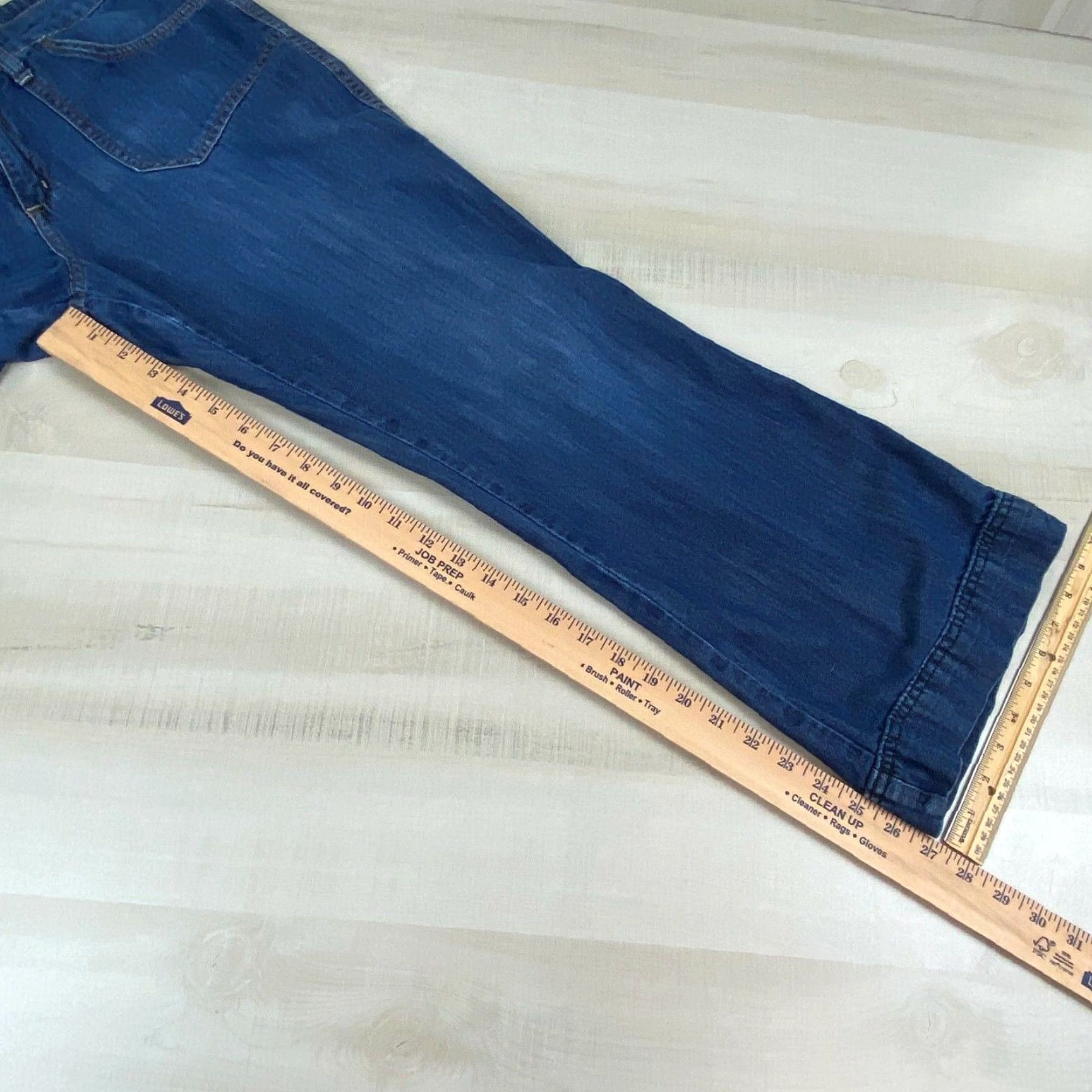 Faded Glory Faded Glory Womens Bootcut Jeans Medium Wash Petite 12 Blue Size 34" / US 12 / IT 48 - 7 Thumbnail