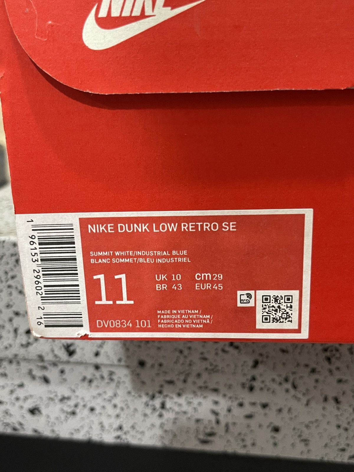 Nike Nike Dunk Low Size US 11 / EU 44 - 10 Thumbnail
