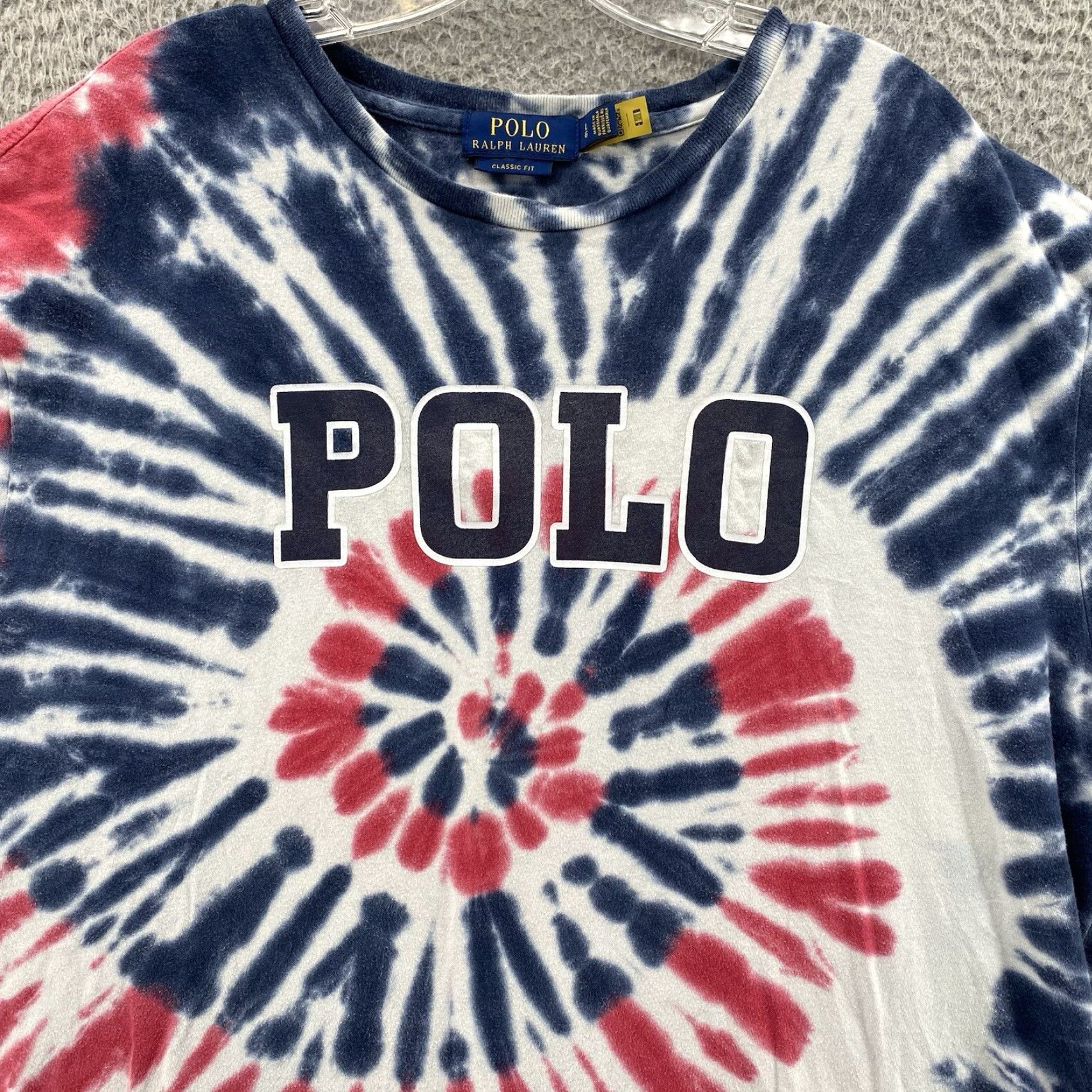 Ralph Lauren Polo Ralph Lauren Shirt Mens Large Tie Dye Preppy Boho Festival A Size US L / EU 52-54 / 3 - 2 Thumbnail