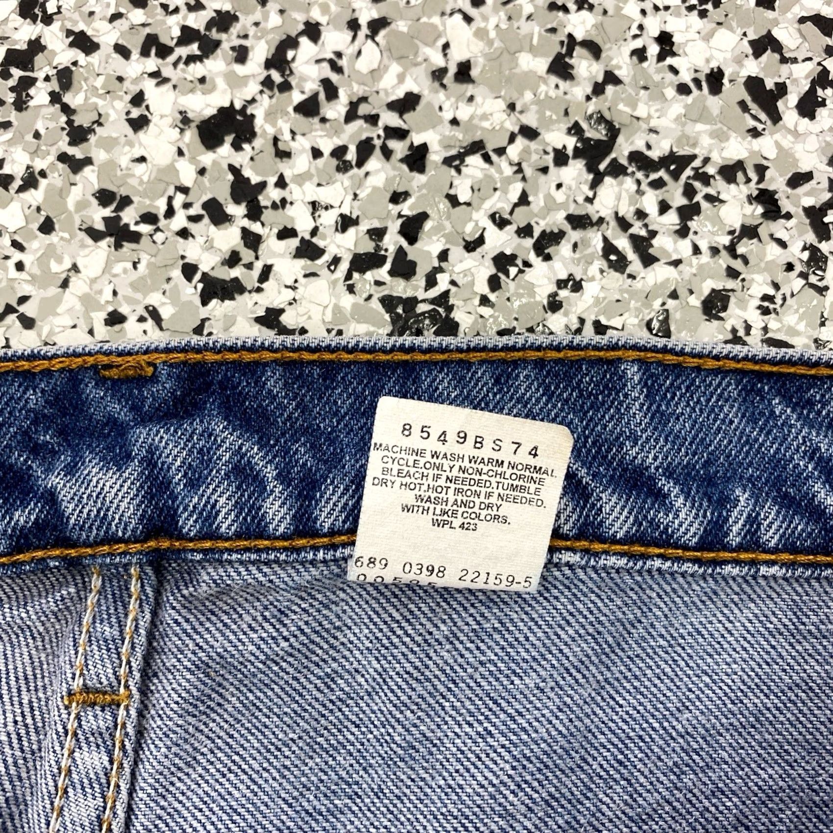 Levi's VINTAGE Levi’s 505 Jeans Men 37x29 Blue Denim Straight Baggy Y2K 90s Grunge Mens Size US 37 - 4 Thumbnail