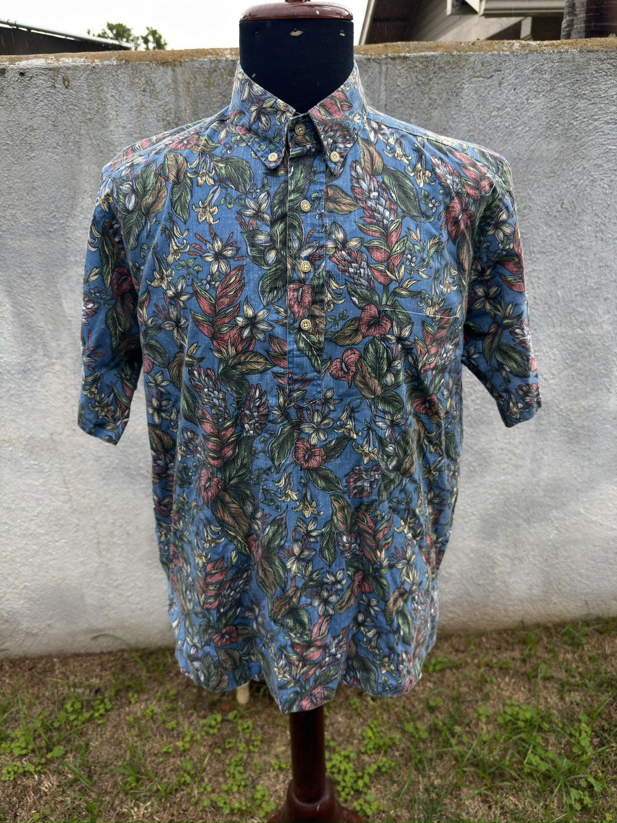 Reyn Spooner PreOwned Reyn Spooner Hawaiian Print Multicolored Men's M Size US M / EU 48-50 / 2 - 1 Thumbnail