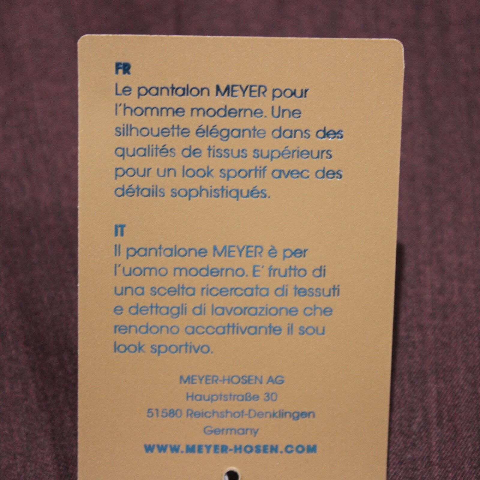 Other Meyer New with tags Dress Pants Size 34 US In Purple Size US 34 / EU 50 - 6 Thumbnail