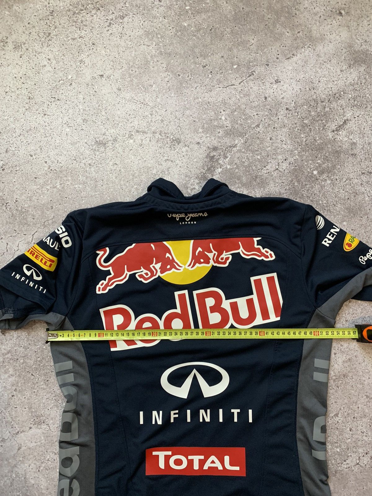 Pepe Jeans × Red Bull Pepe Jeans Infinity Red Bull F1 Racing Team Tee Size US M / EU 48-50 / 2 - 9 Thumbnail