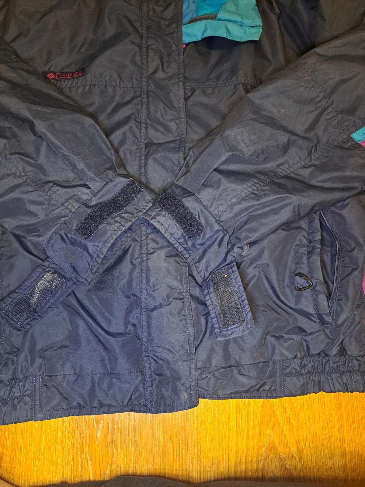 Columbia VINTAGE 1995 Columbia Bugaboo Jacket Womens Large Navy Blue Size L / US 10 / IT 46 - 7 Thumbnail