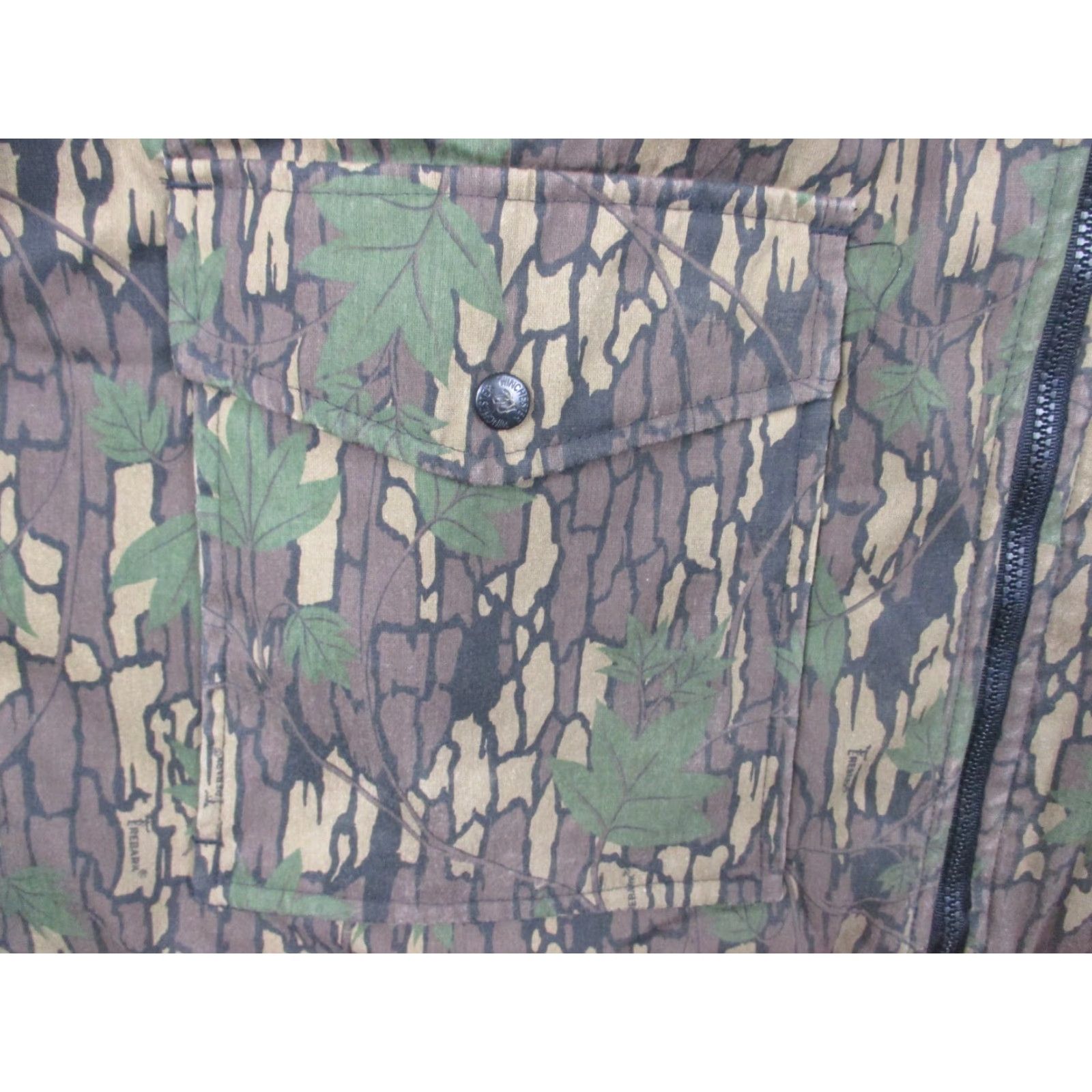 Vintage Winchester Vest Mens XL Trebark Camouflage Reversible Outdoor Hunting Vest Size US XL / EU 56 / 4 - 4 Thumbnail