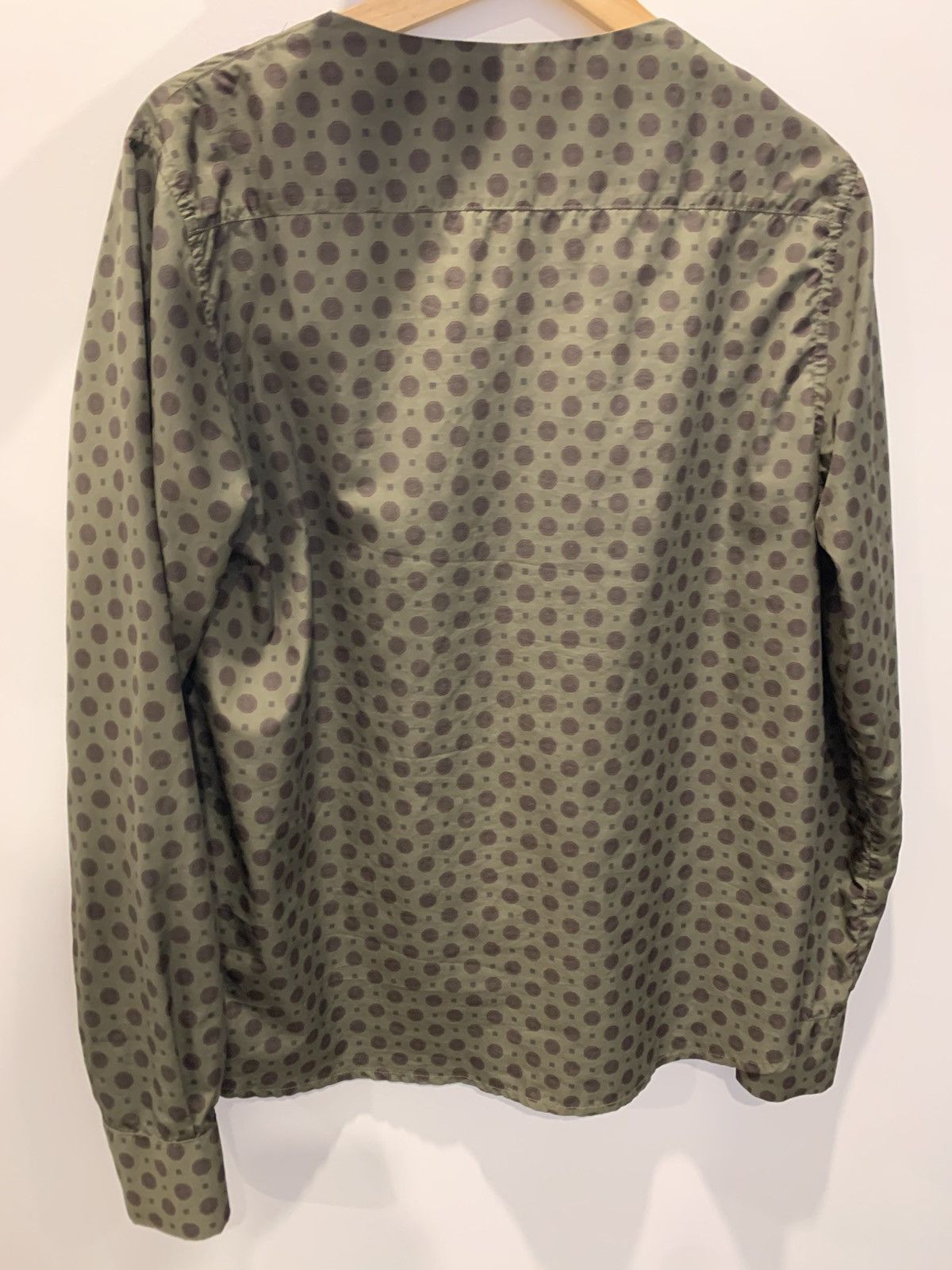 Emiliano Rinaldi Emilio Rinaldi tiled green print top Size US M / EU 48-50 / 2 - 2 Thumbnail