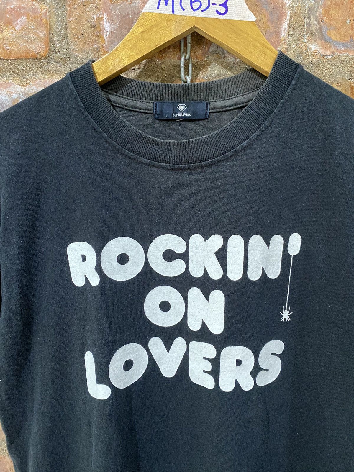 Super Lovers 1990s Super lovers spider Web punk and poem tee Size US S / EU 44-46 / 1 - 7 Thumbnail