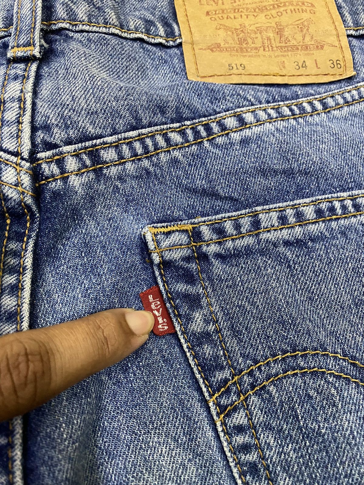 Levi's × Levi's Vintage Clothing Vintage Levis 519 Denim Pant Size US 31 - 8 Thumbnail