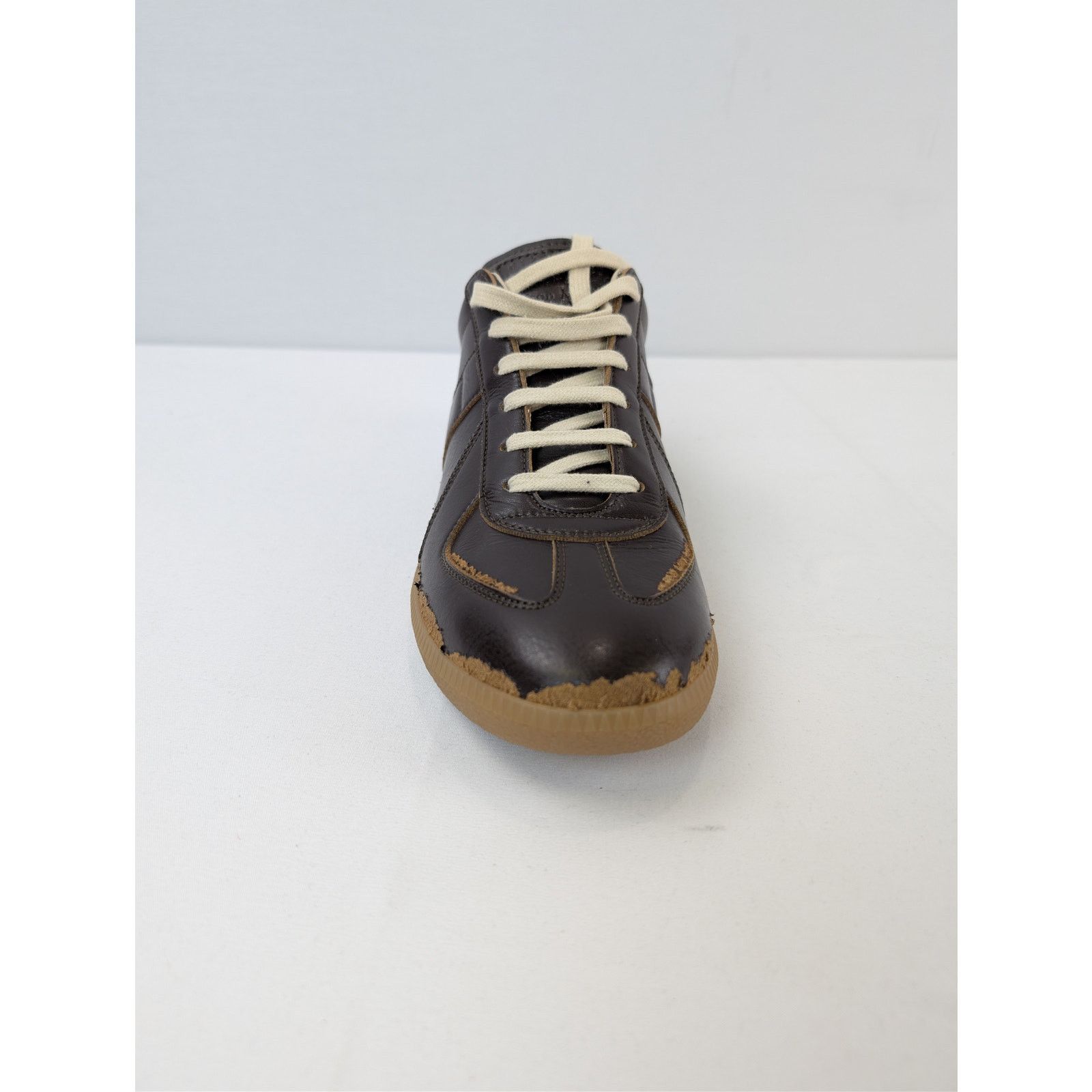 Maison Margiela o1rshd1 Replica sneakers with a distressed peel-off effect Size US 13 / EU 46 - 14 Thumbnail