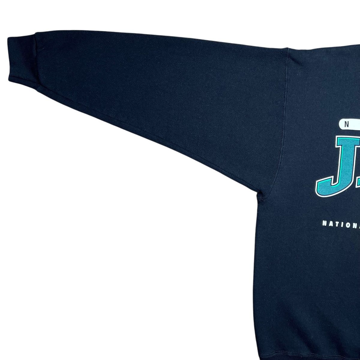 Pro Player 1990s NFL New York Jets Pro Player Spell Out 3D Sweatshirt Size US L / EU 52-54 / 3 - 7 Thumbnail