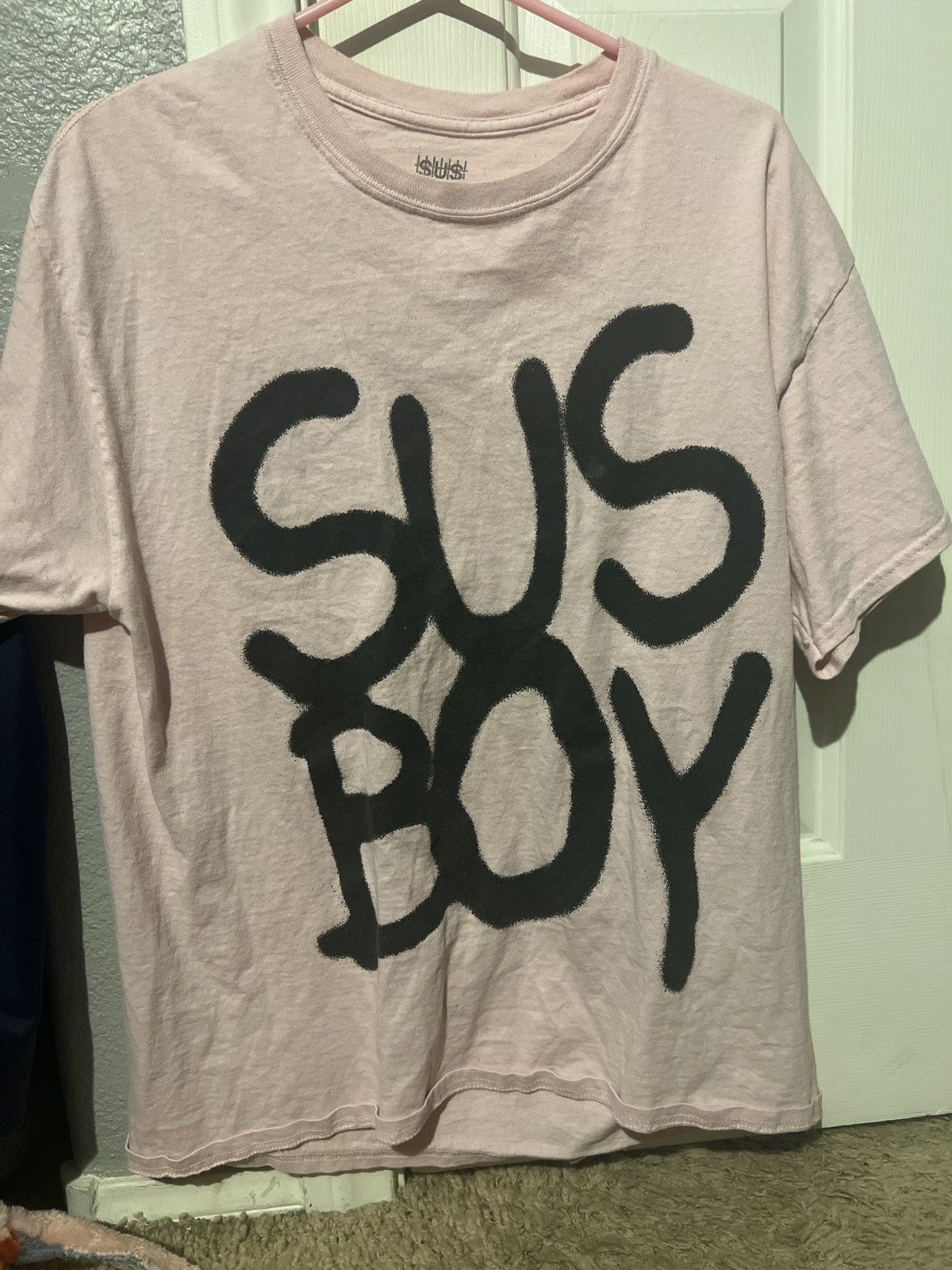 Fuck The Population × Supreme × Sus Boy Pink Sus Boy Spray Paint Anarchy Tee Size US L / EU 52-54 / 3 - 2 Thumbnail