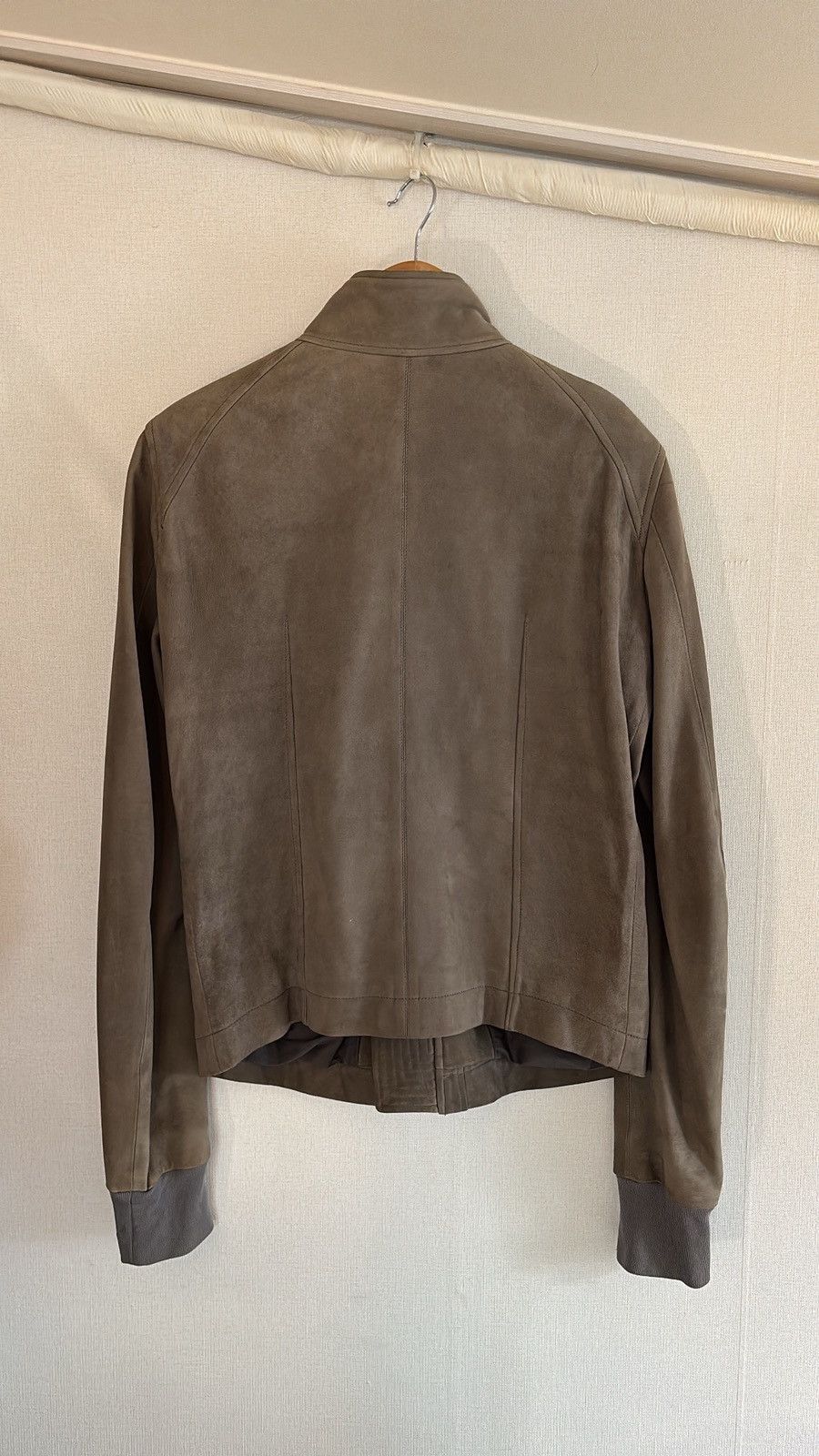 Rick Owens Rick Owens FW10 'Gleam' Suede Leather Jacket Size US M / EU 48-50 / 2 - 2 Thumbnail