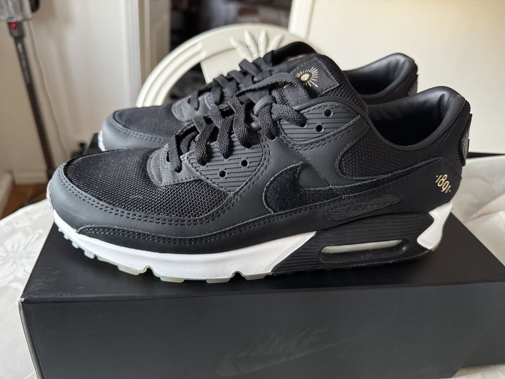 Nike Nike Air Max 90 - AIK 130th Anniversary Size US 11.5 / EU 44-45 - 5 Thumbnail
