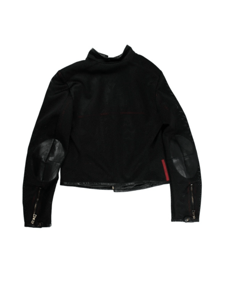 Prada Prada Jacket 1999 Coat Mesh Bomber Red Tab Sport EX0010 Size M / US 6-8 / IT 42-44 - 3 Thumbnail