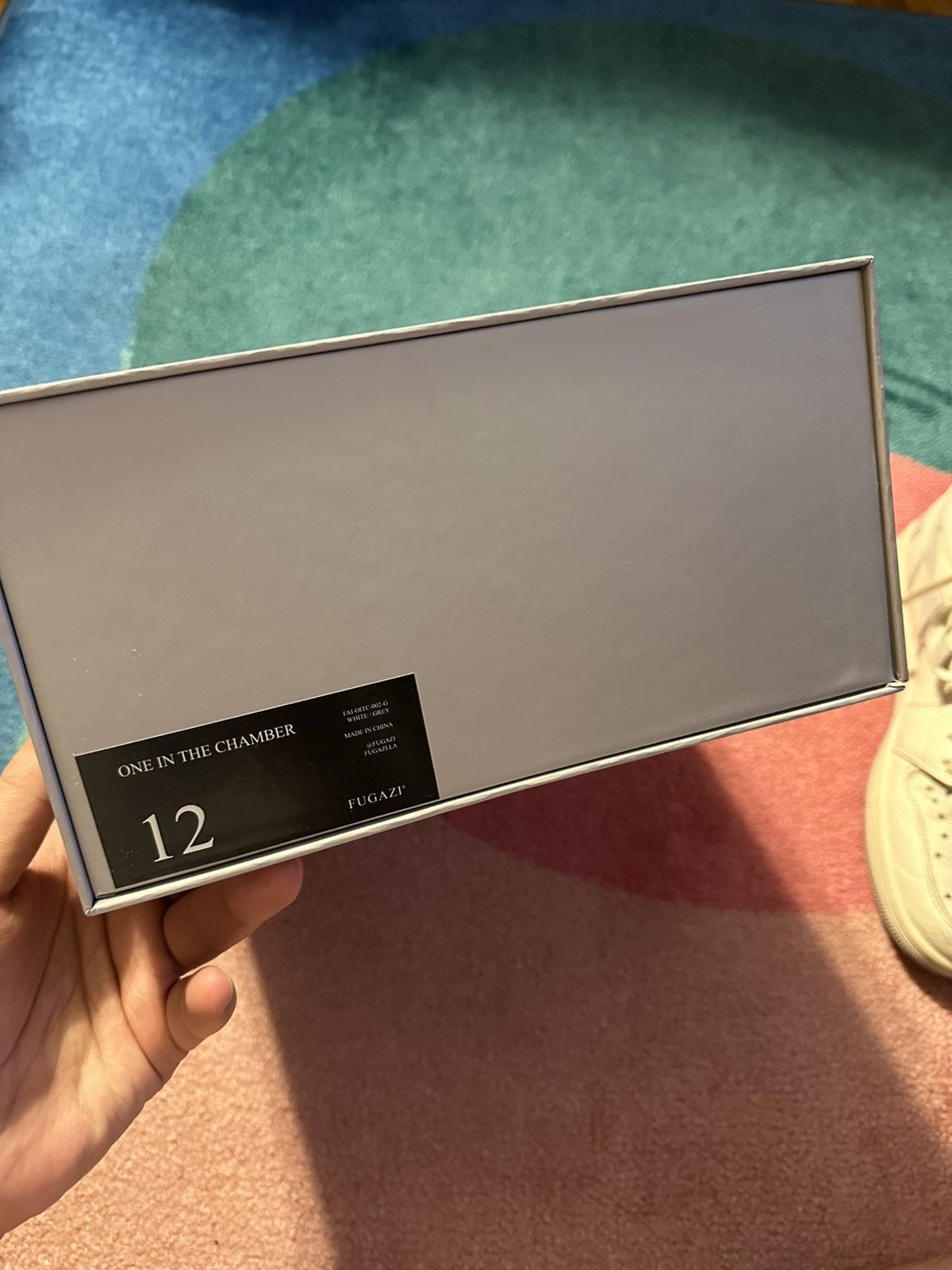 Fugazi Fugazi One in the Chamber Silver Colorway Size US 12 / EU 45 - 16 Thumbnail